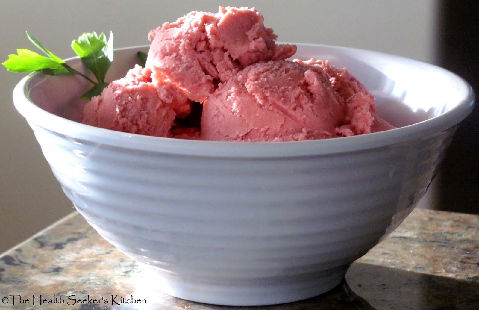 Non-Dairy Strawberry Banana Ice Cream 031